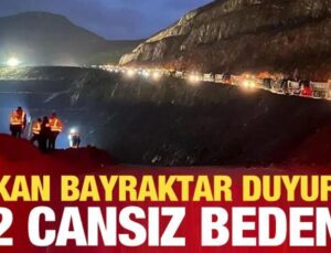 Bakan Bayraktar duyurdu! 2 cansız beden daha ulaşıldı