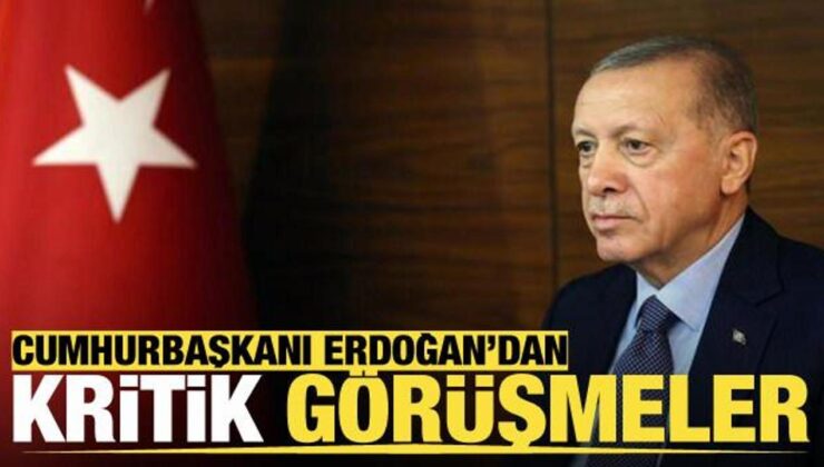 Başkan Erdoğan, İran Cumhurbaşkanı Vekili Muhbir ve Aliyev ile görüştü