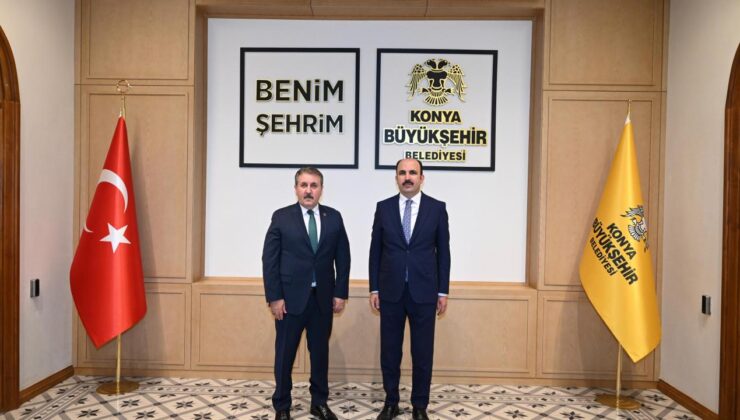 BBP Genel Başkanı Destici, Başkan Altay’ı ziyaret etti