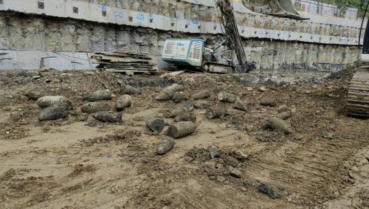 Beyoğlu’ndaki okul inşaatında 30 havan topu bulundu