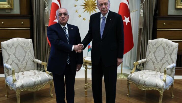 Cumhurbaşkanı Azerbaycan Başbakanı Asadov’u kabul etti