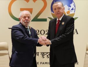 Cumhurbaşkanı Erdoğan Brezilya Devlet Başkanı ile görüştü