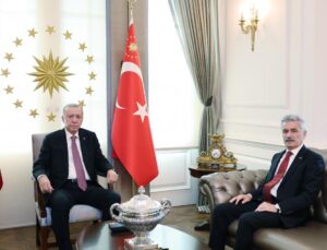 Cumhurbaşkanı Erdoğan, Danıştay Başkanı’nı kabul etti