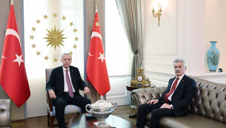 Cumhurbaşkanı Erdoğan, Danıştay Başkanı’nı kabul etti