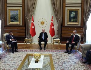 Cumhurbaşkanı Erdoğan, eski Etiyopya Cumhurbaşkanı Wirtu’yu kabul etti