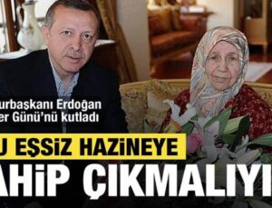 Cumhurbaşkanı Erdoğan’dan Anneler Günü mesajı