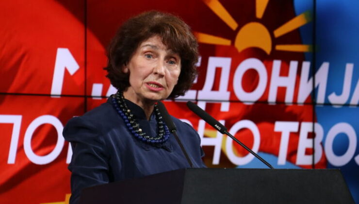 Davkova, Kuzey Makedonya'nın ilk kadın cumhurbaşkanı oldu