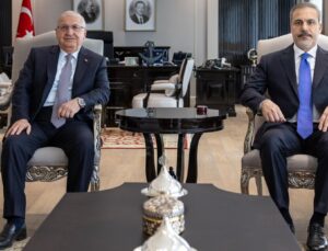 Dışişleri Bakanı Fidan ve Milli Savunma Bakanı Güler bir araya geldi