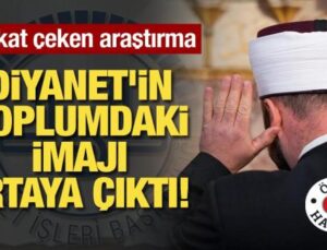 Diyanet’in toplumdaki imajı ortaya çıktı!