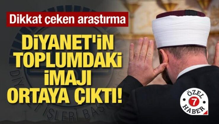 Diyanet’in toplumdaki imajı ortaya çıktı!