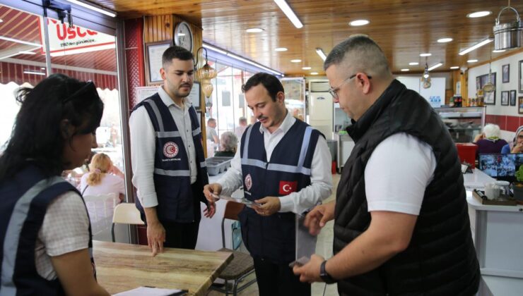 Edirne tava ciğercilerinde terazi denetimi