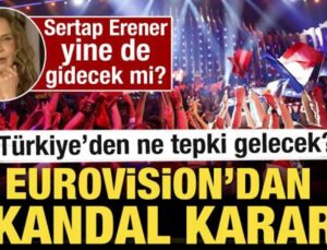 Eurovision’dan skandal Filistin kararı! Sertap Erener yine de gidecek mi?
