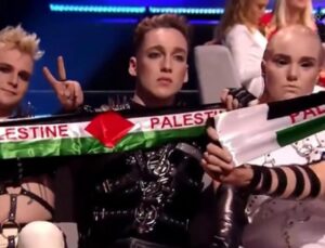 Eurovision’da Filistin protestosu! Harekete geçtiler