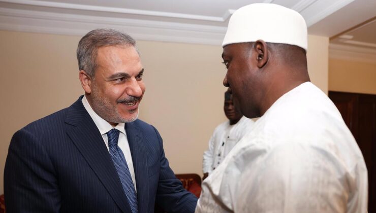 Hakan Fidan Gambiya’ya gitti
