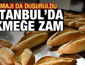 İstanbul’da ekmeğe zam: Gramajı da düşürüldü