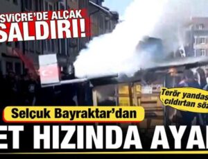 İsviçre’de küstah saldırı! Selçuk Bayraktar’dan terör yandaşlarını çıldırtacak yanıt