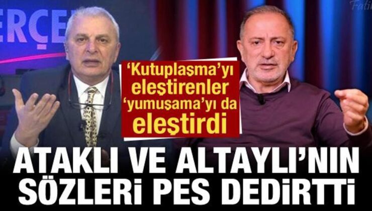 ‘Kutuplaşma’yı eleştirenler ‘yumuşama’yı da eleştirdi