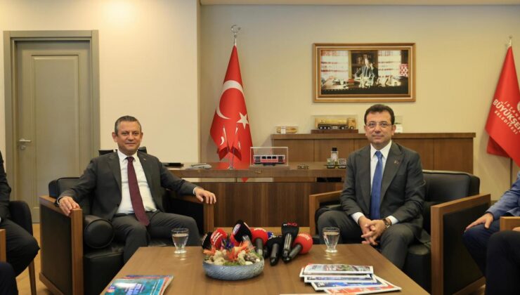 Özgür Özel’den İmamoğlu’na ziyaret