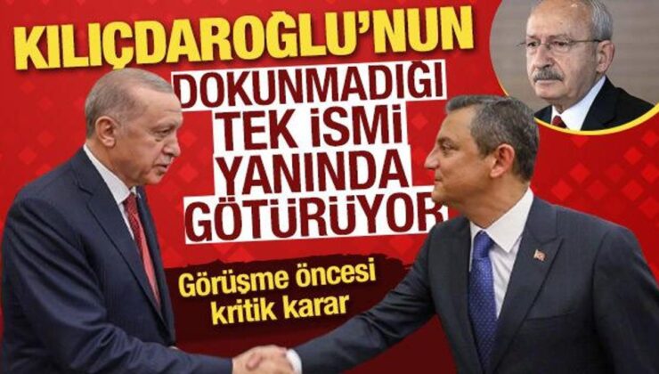 Özgür Özel’e, Cumhurbaşkanı Erdoğan’la görüşmesinde Namık Tan eşlik edecek