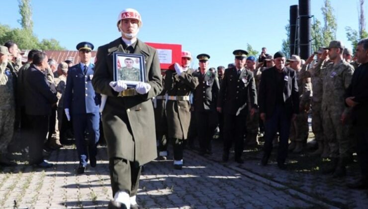 Şehit Piyade Sözleşmeli Onbaşı Recep Kabala son yolculuğuna uğurlandı