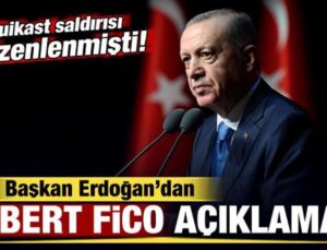Suikast düzenlenmişti! Başkan Erdoğan’dan son dakika Robert Fico açıklaması