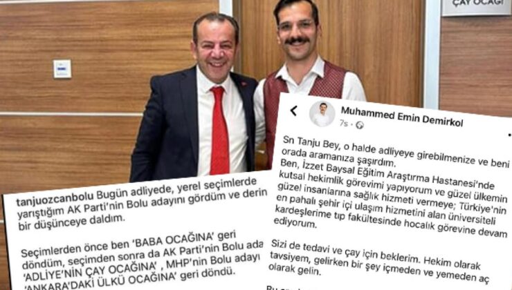 Tanju Özcan’ın yalanına tokat gibi cevap… Paylaşımını apar topar sildi