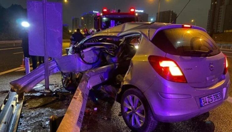 TEM Otoyolu’nda korkunç kaza!