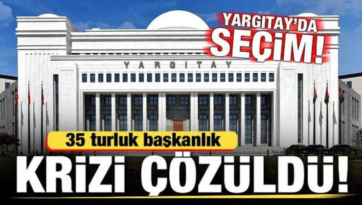 Yargıtay’da seçim! Erdoğan devreye girdi düğüm çözüldü! Bir isim adaylıktan çekildi