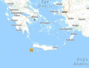 Akdeniz’de 4.4 büyüklüğünde deprem!