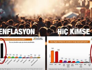 ASAL Araştırma’nın son anketine göre en önemli sorun ‘enflasyon’ ve ‘hiç kimse’ çözemez