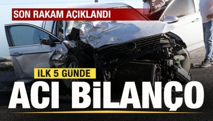 Bakan Yerlikaya son rakamı duyurdu! İlk 5 günde acı bilanço