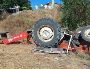 Balıkesir’de feci olay! Traktörün altında can verdi