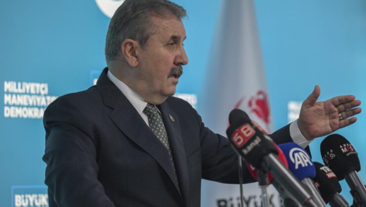 BBP Genel Başkanı Destici: Kayyum atamaları terörle mücadelenin bir parçası