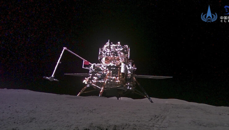 Çin, Ay'ın karanlık yüzüne keşif aracı indiren ilk ülke oldu | Dış Haberler