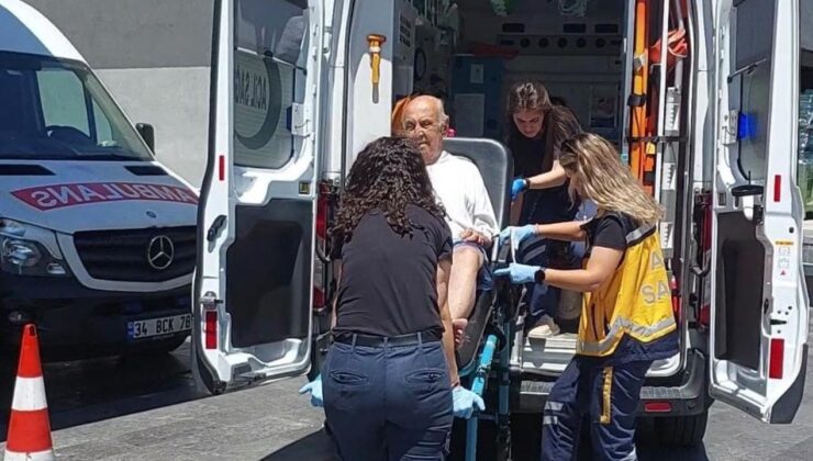 Denizde ayağı burkulunca boğulma tehlikesi yaşadı