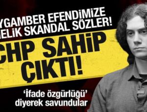Diamond Tema’ya CHP’den destek geldi: Peygamber Efendimize hakarete sahip çıktılar!