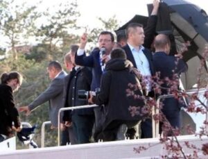 Ekrem İmamoğlu’na taşlı saldırı davasında mütalaa