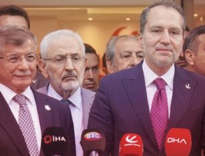 Erbakan’la Davutoğlu görüştü