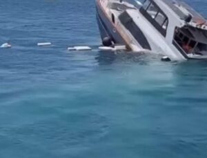 Fatih açıklarında su alan tekne battı: 8 kişi kurtarıldı