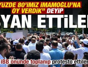 İETT’ye bağlı özel halk otobüsü sahiplerinden protesto!