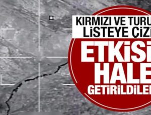 Kırmızı kategoride aranan terörist Yılmaz Öner etkisiz hale getirildi!