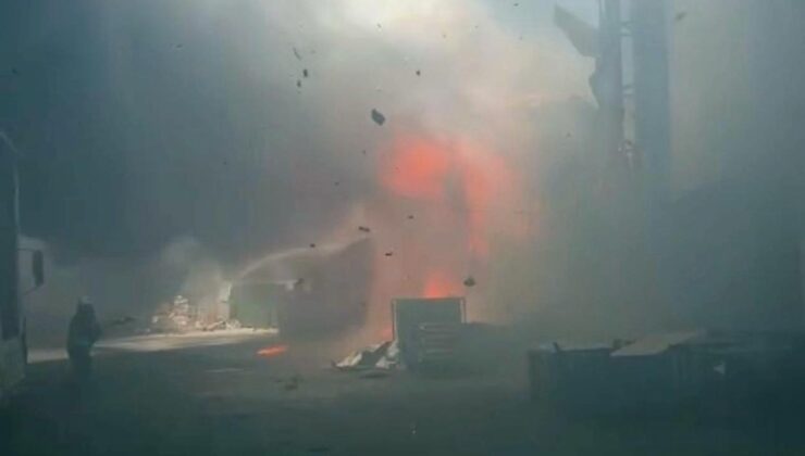 Kocaeli’de fabrika yangını: Çok sayıda ekip bölgede!