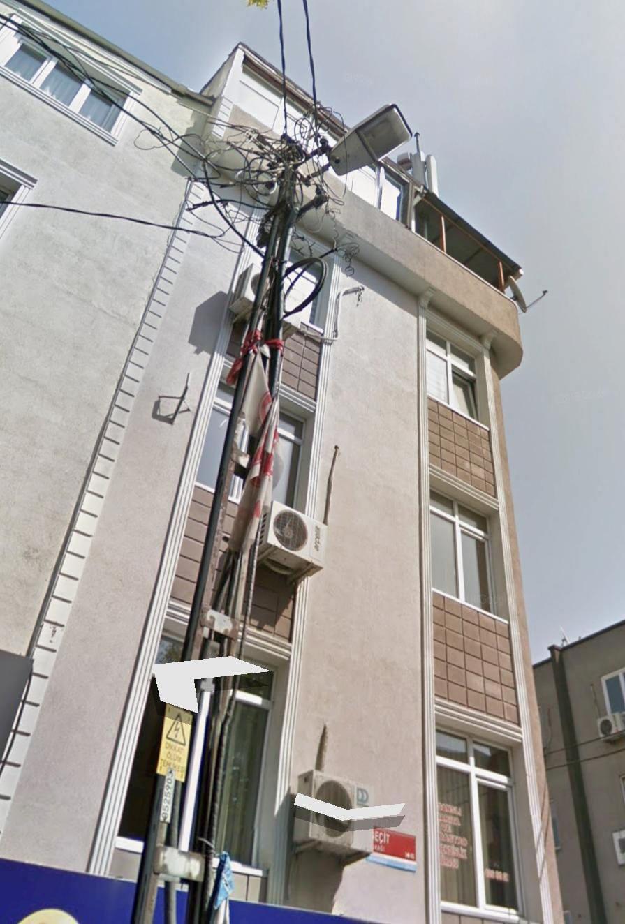 Binanın çökmeden önceki hali