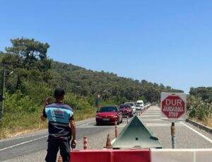 Marmaris ve Datça’ya 24 saatte 50 bin araç girdi