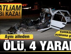Niğde’de katliam gibi kaza: Aynı aileden 3 kişi hayatını kaybetti, 4 yaralı