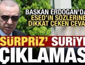 Son dakika: Başkan Erdoğan’dan sürpriz ‘Suriye’ açıklaması! Esed’in sözlerine cevap…
