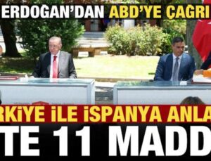 Son dakika: Türkiye ile İspanya anlaştı! İşte kritik maddeler…