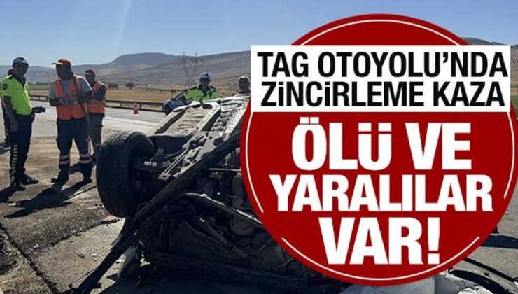 TAG Otoyolu’nda zincirleme kaza: 3 ölü, 1 yaralı