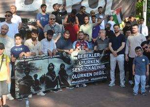 Yalova’da farklı takımların taraftarları Gazze için yürüdü