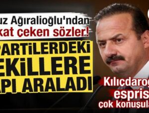 Yavuz Ağıralioğlu’ndan yeni parti açıklaması! O partilerdeki vekillere kapı araladı